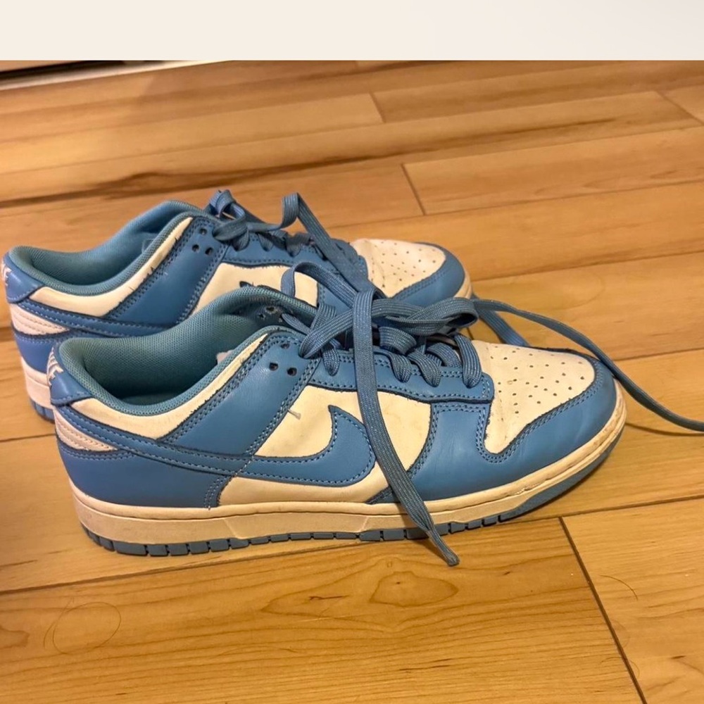 Nike Blue and White Sneakers